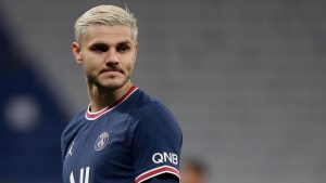 Mauro Icardi attaccante del Psg (Credit Foto Ansa)