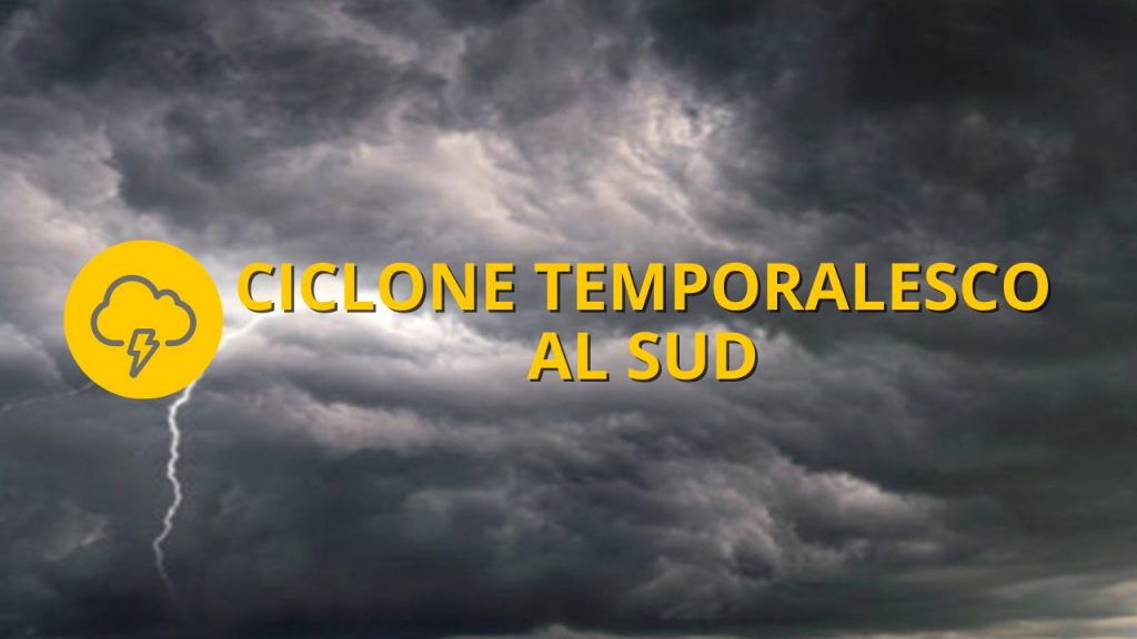 Meteo OGGI mercoledì 24 agosto | Ciclone temporalesco e grandinate al Sud