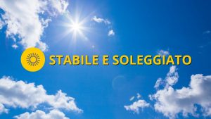 Meteo OGGI martedì 6 settembre Prevalentemente soleggiato