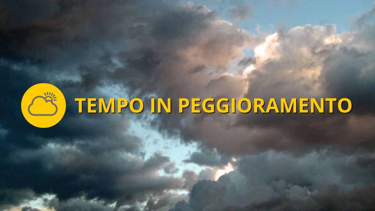 Meteo OGGI venerdì 16 settembre Tempo in peggioramento al Nord e al Centro