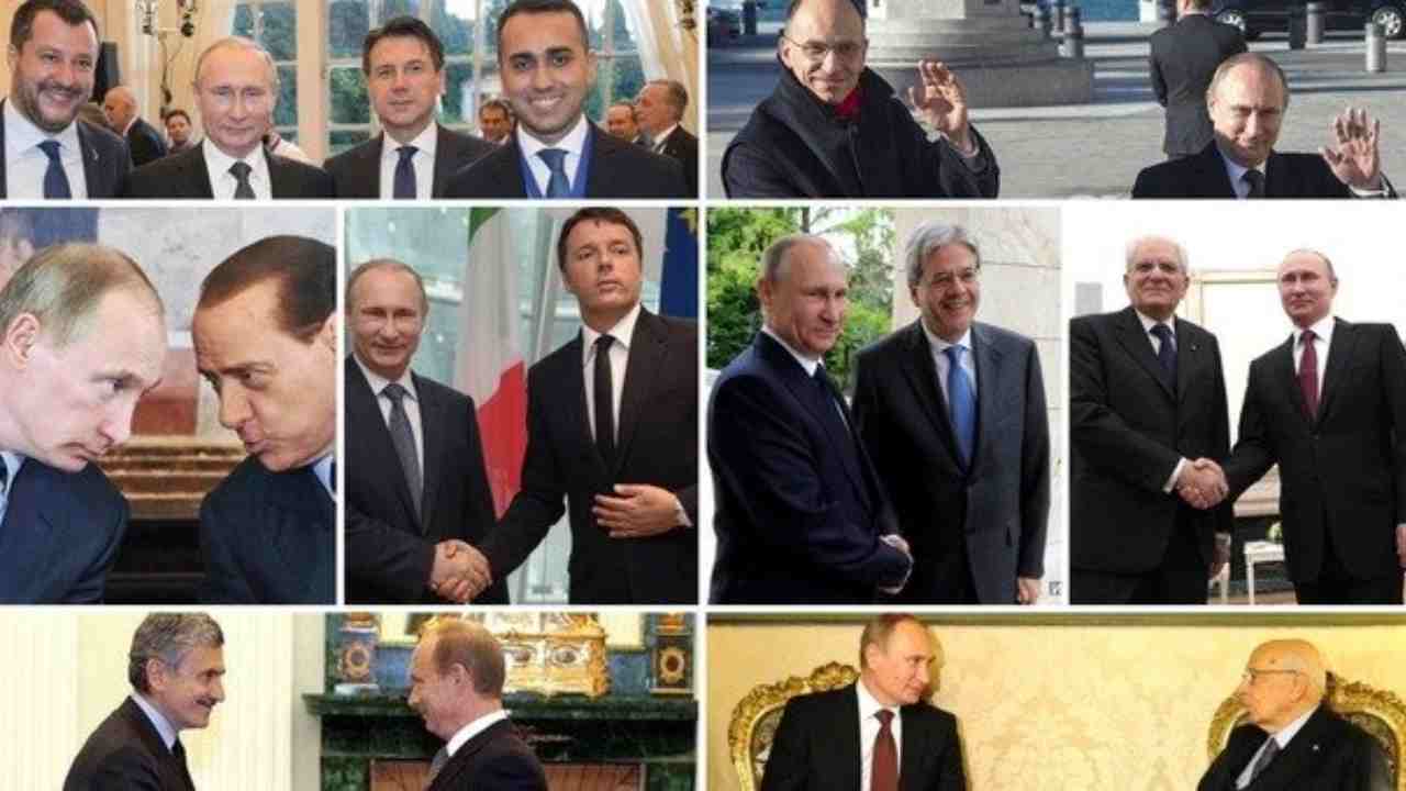 Putin e i leader italiani