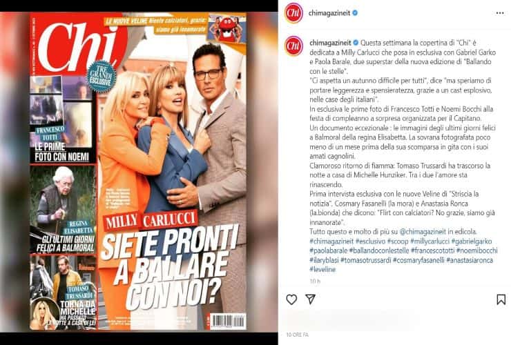 Lo scoop di "Chi" su Hunziker e Trussardi - Meteoweek.com