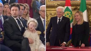 Governo, il giuramento di Giorgia Meloni davanti alla figlia [VIDEO] - meteoweek.com