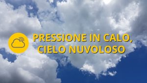 Meteo OGGI sabato 8 ottobre Pressione in diminuzione, cielo nuvoloso