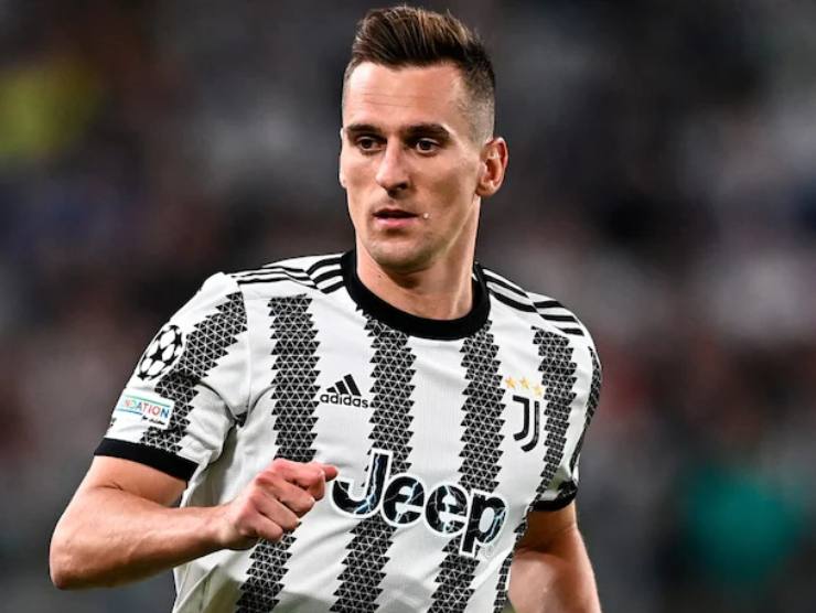 Arkadiusz Milik, attaccante della Juventus (credit: Tuttosport) 05102022 Meteoweek.com