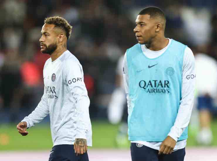 Kylian Mbappé e Neymar Jr.