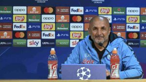 Luciano Spalletti allenatore del Napoli (Credit: Ansa) 08112022 - Meteoweek.com