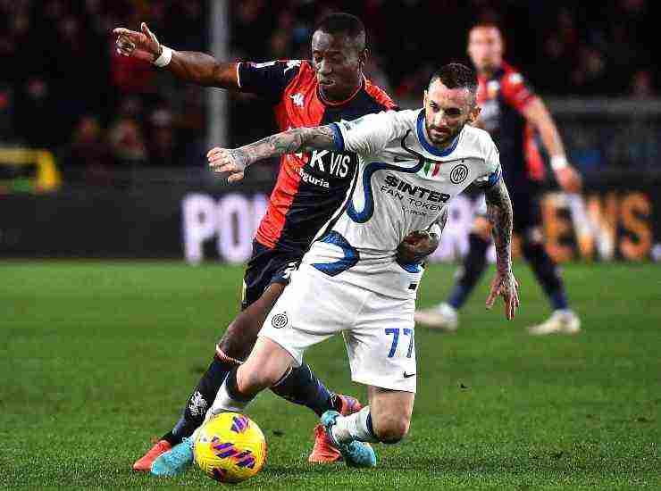 Brozovic in campo con l'Inter - credits: Ansa Foto. MeteoWeek.com