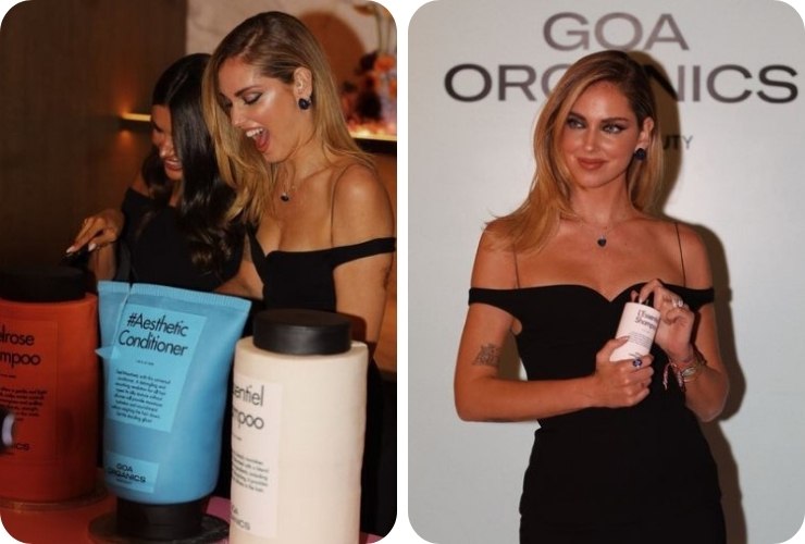 Chiara Ferragni progetti Goa Organics