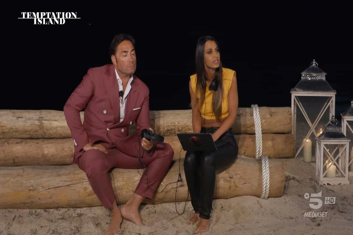 confronto a temptation island tra valerio e diandra